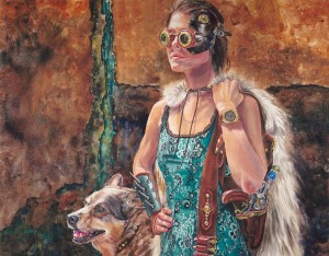 huntress_brendakidera_25x32_watercolor_large