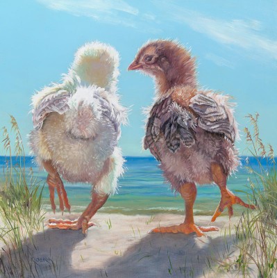 Chicks at the Beach